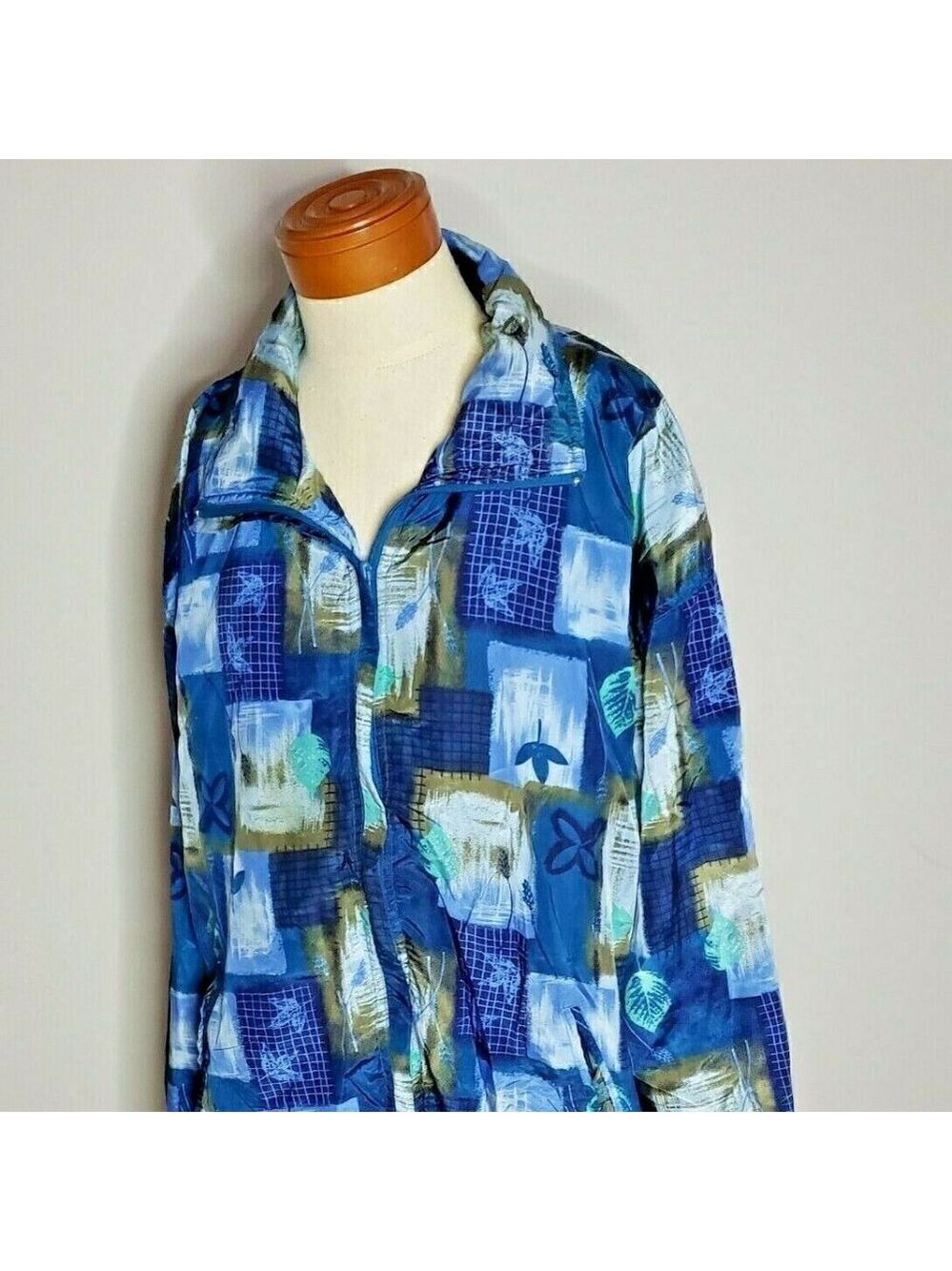 ACTIVE STUDIO 𝅺ACTIVE Studio Blue Jacket 1x
